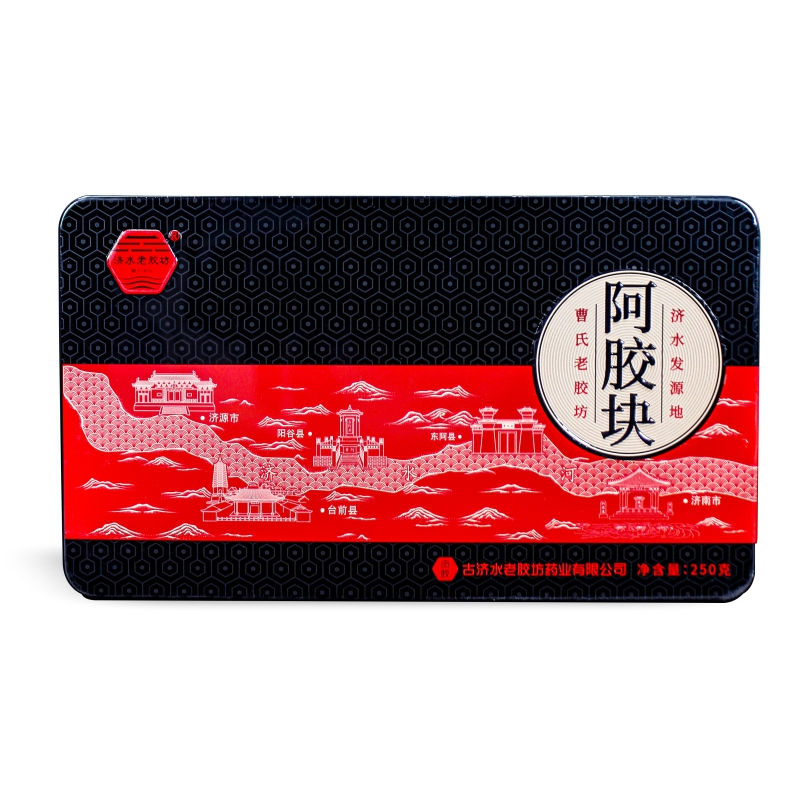 阿胶块黑标