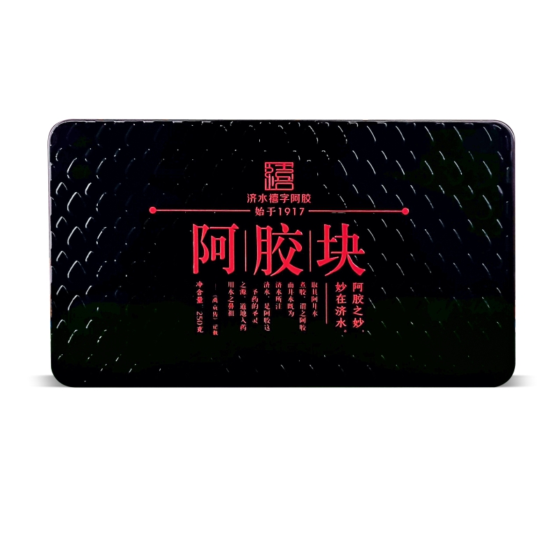 济水禧字阿胶块旧款